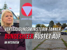 Tanner im Interview: Bundesheer rüstet auf, neue Militärspitäler geplant Tanner Bundesheer Interview
